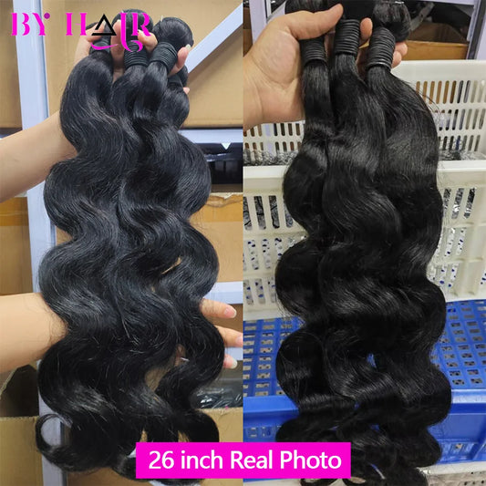 12A Body Wave Bundles 100% Human Hair Brazilian Hair Remy Hair Extension Weave Raw Hair Bundles With 2x6 Closure 4x4 5x5 Closure