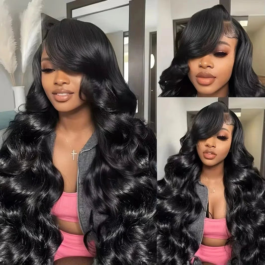 Body Wave 13x6 HD Lace Front Human Hair Wig 30 40 Inch Brazilian 13x4 Hd Lace Frontal Wigs For Black Women High 250% Density