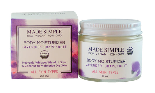 Lavender Grapefruit Moisturizer - Certified Organic, Vegan & Cruelty-free-1