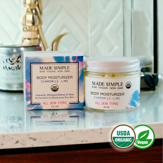 Chamomile Lime Moisturizer - Certified Organic, Vegan & Cruelty-free-0