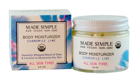 Chamomile Lime Moisturizer - Certified Organic, Vegan & Cruelty-free-1